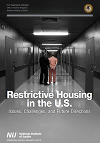 Cover of Restrictive Housing in the U.S.: Issues, Challenges, and Future Directions