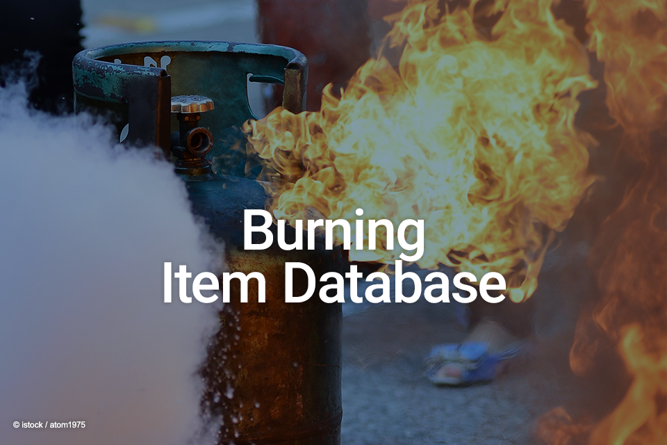 Burning Item Database
