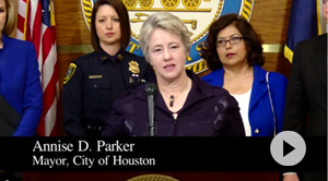 Video of Houston Mayor Anise Parker discussing the Houston research in a press conference.