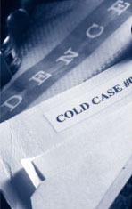 Cold case evidence folder.