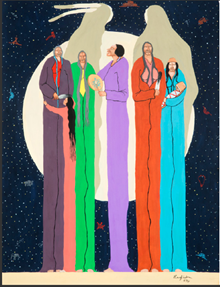 Illustration of Native Americans