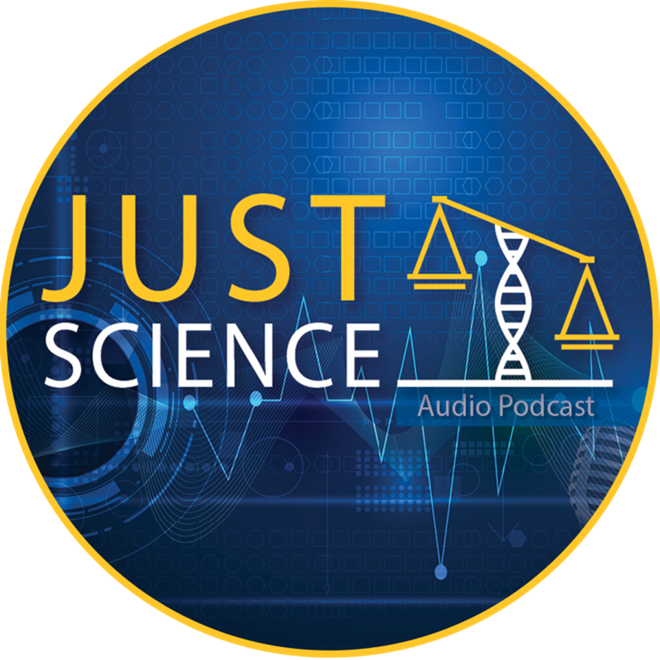 Just science podcast logo