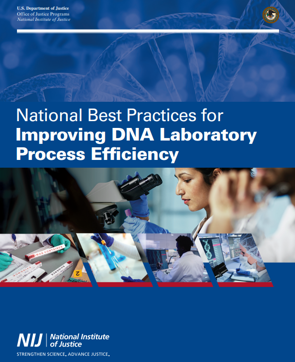 Cover of National Best Practices for Improving DNA Laboratory Process Efficiency