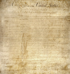 Photo of the constitution