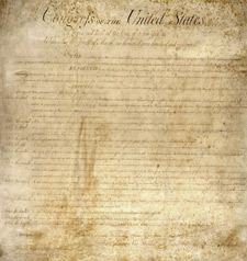 Photo of the constitution