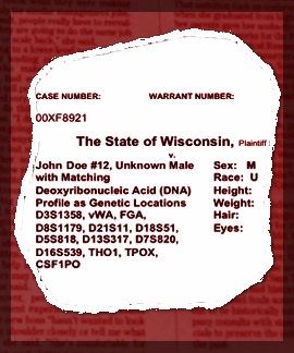 Picture example of a case warrant