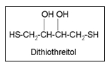 Chemical makeup of Dithiothreitol