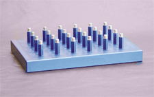 Photo of magnetic beads
