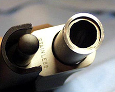 photo of a recessed muzzle