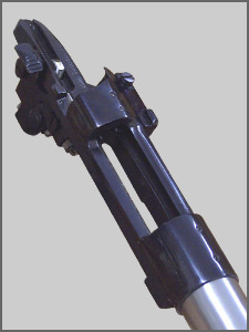Bolt action rifle receiver 