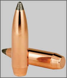 Soft point boattail bullet
