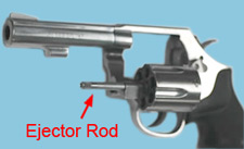 Double-action cylinder ejector rod