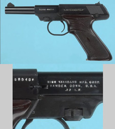 High Standard Dura-Matic 101 series sold as the Sears Roebuck & Co. J.C. Higgins model 80