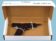 Safely packaged firearm