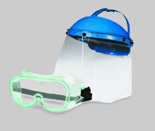 Eye protection and face shield