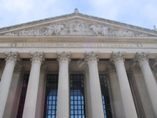 Photo of the exterior of a court