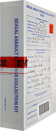 image of a sexual assault evidence collection kit