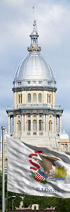 photo of the Illinois state capital building