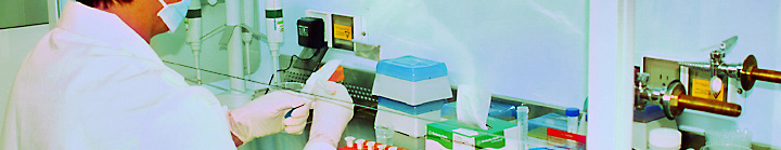 scientist testing evidence in lab