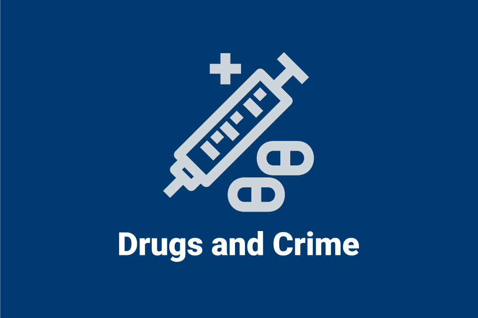 Drugs and Crime information from NIJ