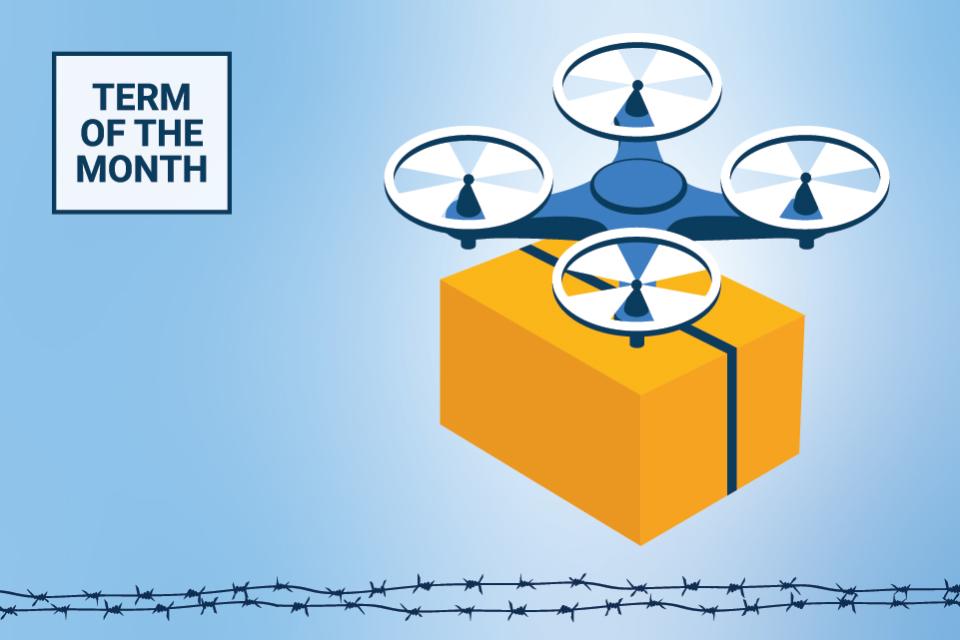 March 2024 Term of the Month - Drone-Delivered Contraband in Correctional Facilities