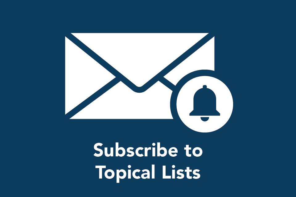 Subscribe to topical lists