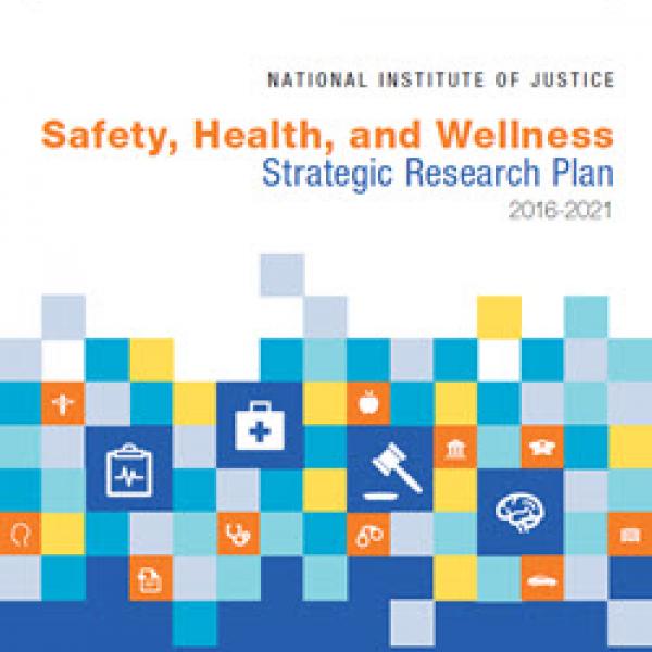 Cover of the Safety, Health, and Wellness Strategic Plan, links to PDF version
