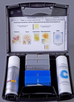 Mistral sprays aerosol drug detection kit