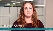 Still image of Jessica Shaw from video