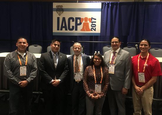 Left to right&#58; John Littlewolf, Vaughn Vargas, Howard Spivak, Chelsea Bad Hawk, Joseph Robertson, and Cheyenne Grabiec
