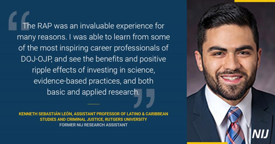 Kenneth Sebastián León Research Assistantship Quote