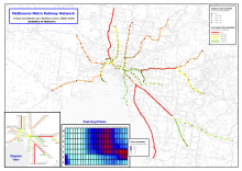 Mapping 'In-Transit' Crime Incidents on the Melbourne Railway Network