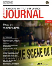 NIJ Journal 282: Focus on Violent Crime