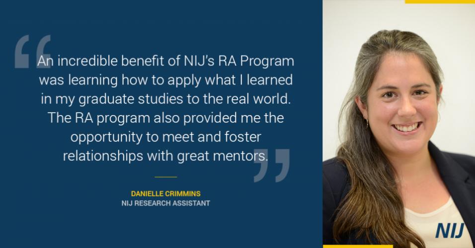 Danielle Crimmins Research Assistantship Quote