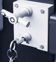 Jail cell lock