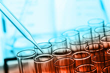 Pipette and test tubes