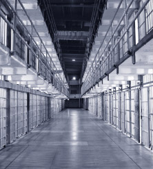 Prison cell block