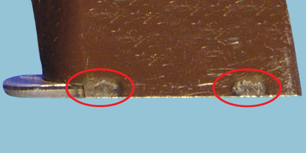 Toolmarks on a magazine