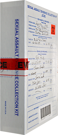 image of a sexual assault evidence collection kit