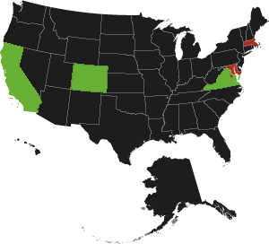 Map of the United States