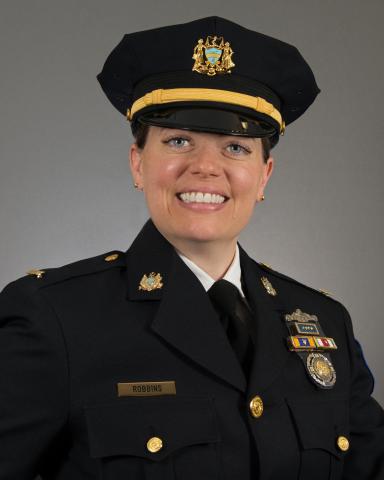 Portrait of Kelly Robins, NIJ 2023 LEADS Scholar